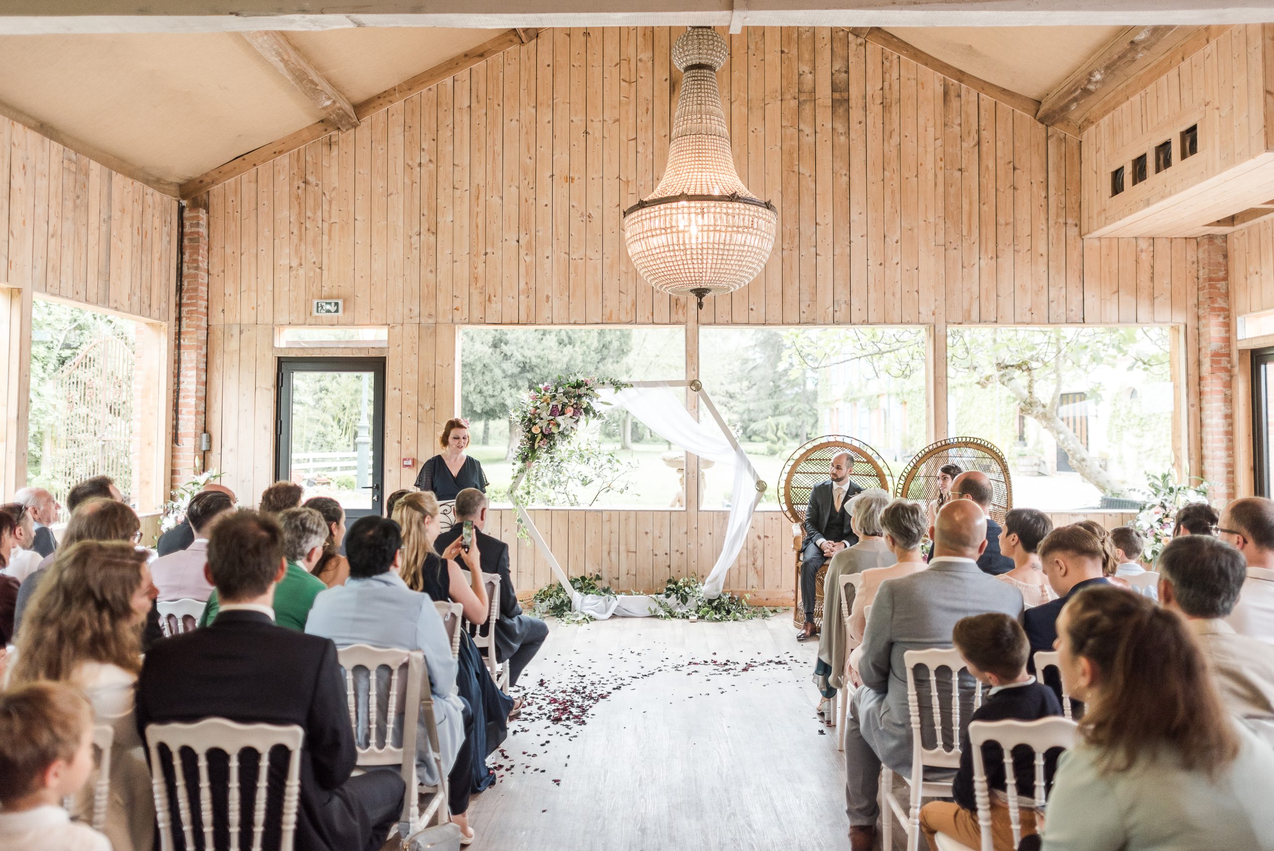 Une cérémonie de mariage magique au Manoir de Touron