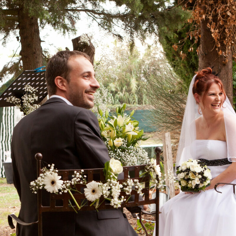 Le mariage d'Aude, officiante de cérémonie laïque pour La plume de vos envies avec Vincent.
