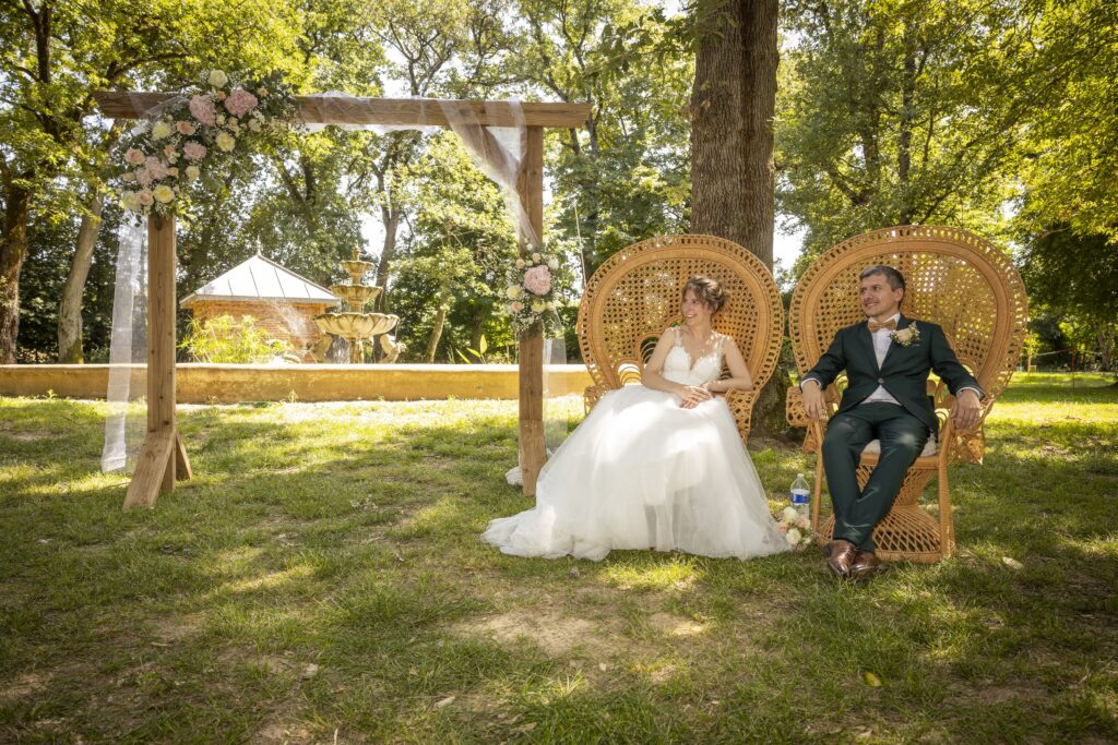 Cérémonie laïque au domaine de Balestat par La plume de vos envies, le décor parfait pour une cérémonie !